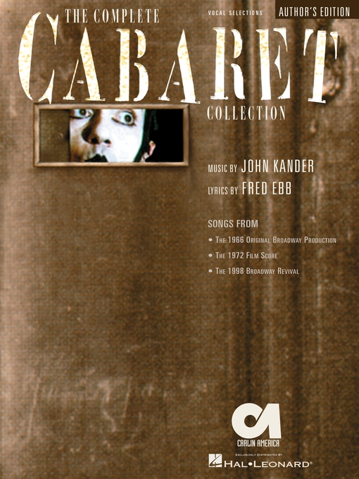 Title details for The Complete Cabaret Collection (Songbook) by John Kander - Available